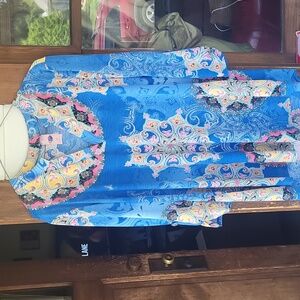 Pink Coconut Boutique Ladies size Large Mandela design